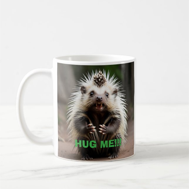 Caneca De Café Porcupine Love (Esquerda)
