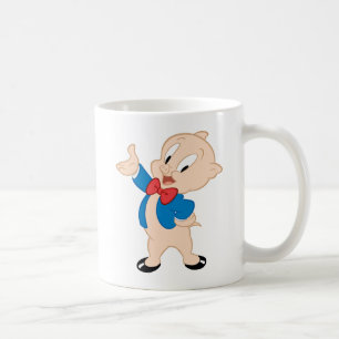 Caneca De Café Porky Pig Dose clássica