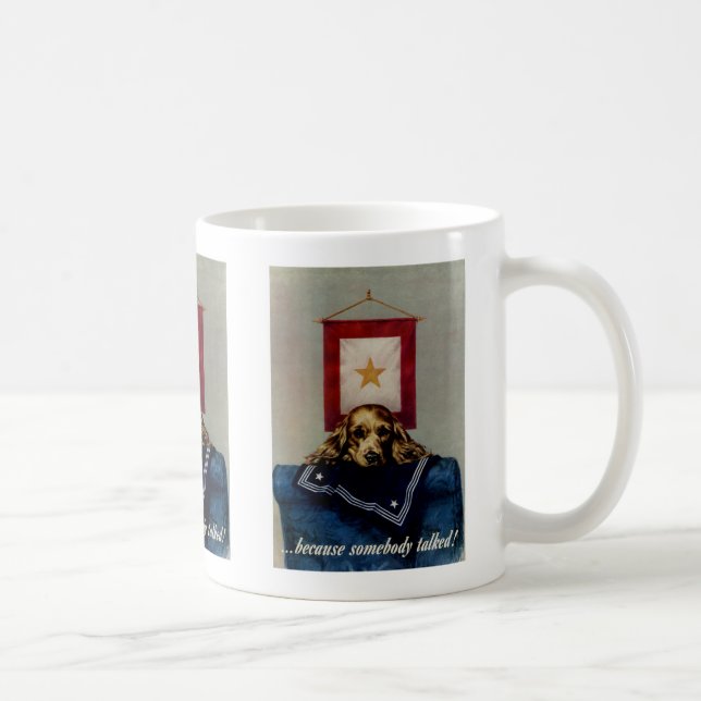 Caneca De Café Porque Alguém Falou (Direita)