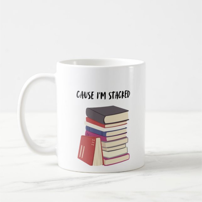 Caneca De Café Porque estou empilhado (Esquerda)