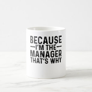 Caneca De Café Porque eu sou o nicho, é por isso