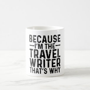 Caneca De Café Porque eu sou o Viagem