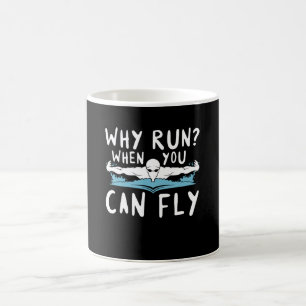 Caneca De Café Porque funcionamento quando você puder natação