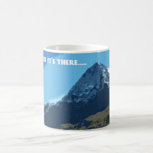 Caneca De Café Porque lá está a montanha Eiger