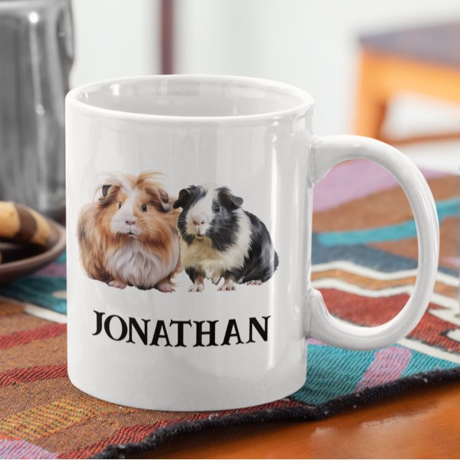 Caneca De Café Porquinho-da-índia Personalizado  (Criador carregado)