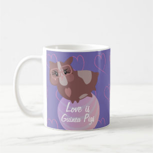 Caneca De Café Porquinhos-da-índia Fofos se Exercitando