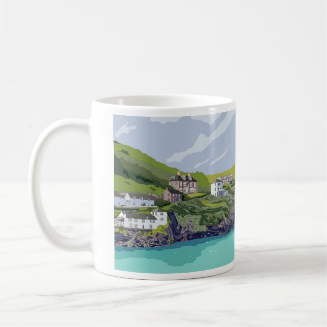 Caneca De Café Port Isaac - Port Wen (Esquerda)