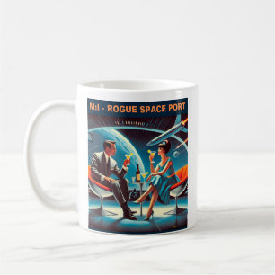 Caneca De Café Porta de Espaço Rogue para Poster de viagens Espac