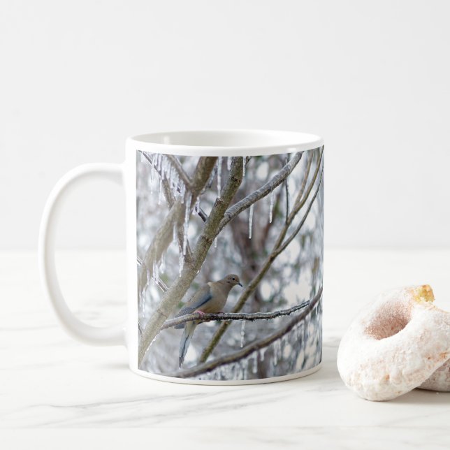 Caneca De Café Porta de luto (Com Donut)