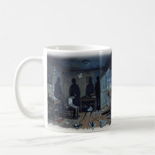 Caneca De Café Porta Quebrada Viva Crescendo Cadeirado Mug