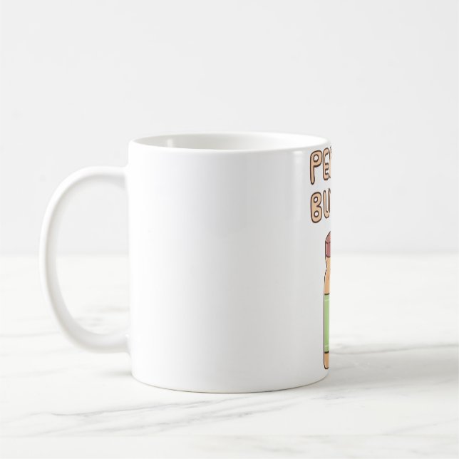 Caneca De Café Porta-Urso De Manteiga De Amendoim (Esquerda)
