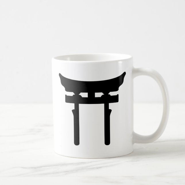 Caneca De Café portão torii (Direita)