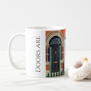 Caneca De Café Portas São Minha Paixão   Bloco de Cor na Irlanda
