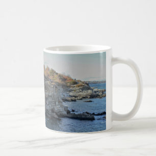 Caneca De Café Portland Maine Cliff