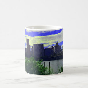 Caneca De Café Portland, Oregon Skyline nº 2 Mug