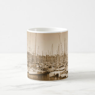 Caneca De Café Porto de Barcelona - Barcos a vela - Mug