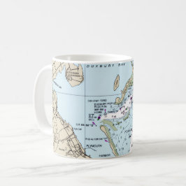 Caneca De Café Porto de Plymouth Massachusetts