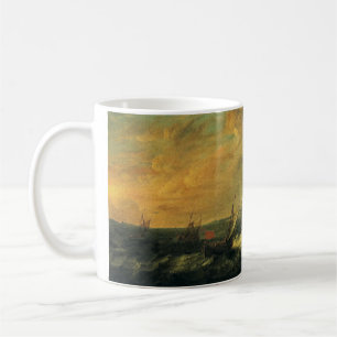 Caneca De Café Porto marítimo por Adam Willaerts