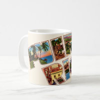 Porto Rico - Letra Grande Mug