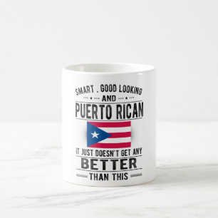 Caneca De Café Porto Rico Porto Rico Roots Porto Rico Bandeira