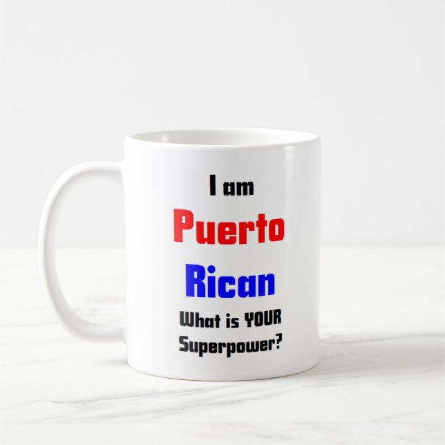 Caneca De Café porto-riquenha (Esquerda)