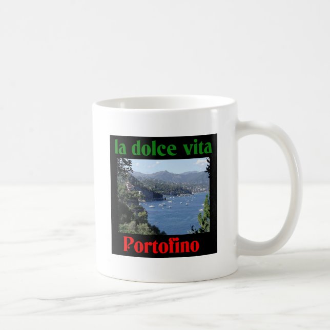 Caneca De Café Portofino Italia (Direita)
