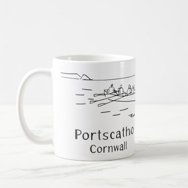 Caneca De Café Portscatho Gig Rowers Mug (Esquerda)