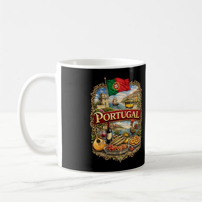 Caneca De Café Portugal (Esquerda)