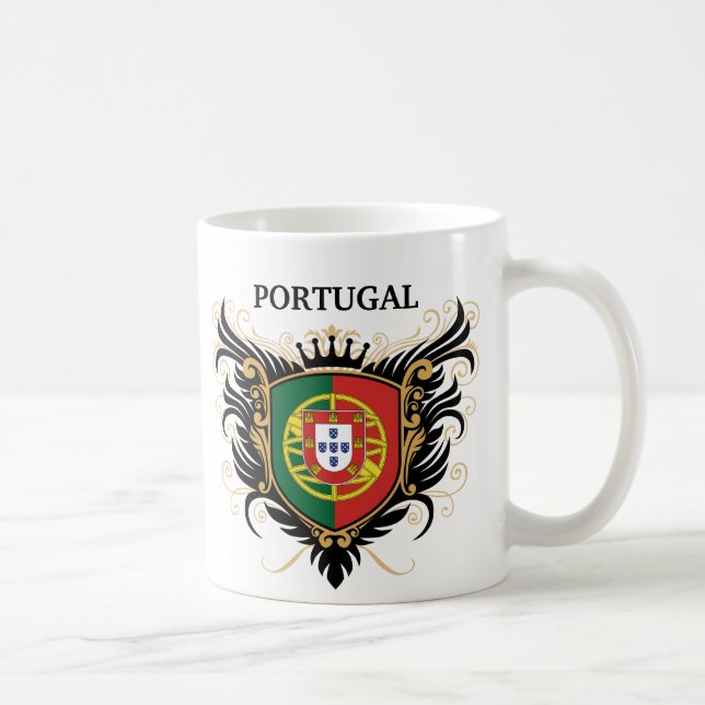 Caneca De Café Portugal [personalize] (Direita)