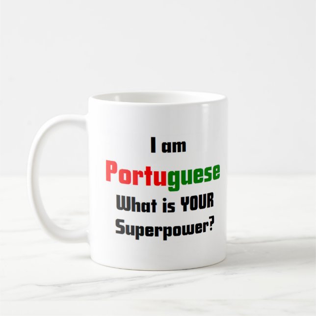Caneca De Café português (Esquerda)