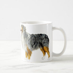 Caneca De Café Posição australiana do pastor
