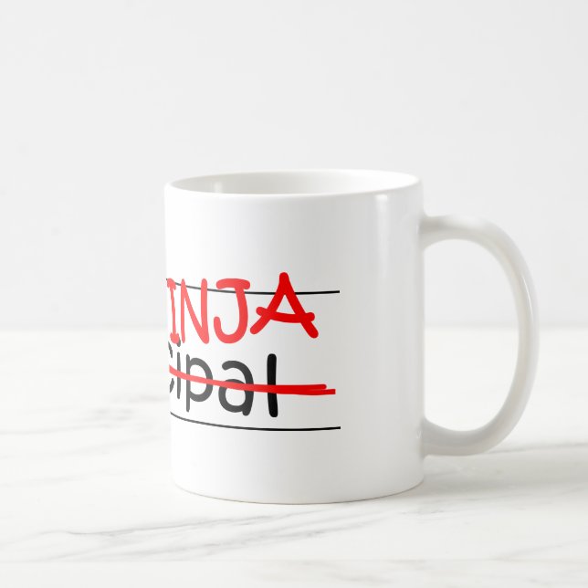 Caneca De Café Posição Ninja - principal (Direita)