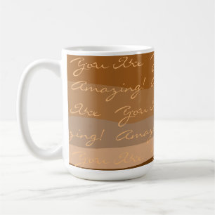 Caneca De Café Positivo Você É Incrível Colorido