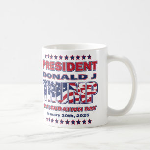 Caneca De Café Posse do Presidente Trump