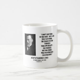 Caneca De Café Possibilidade do trabalho de Joseph Conrad suas