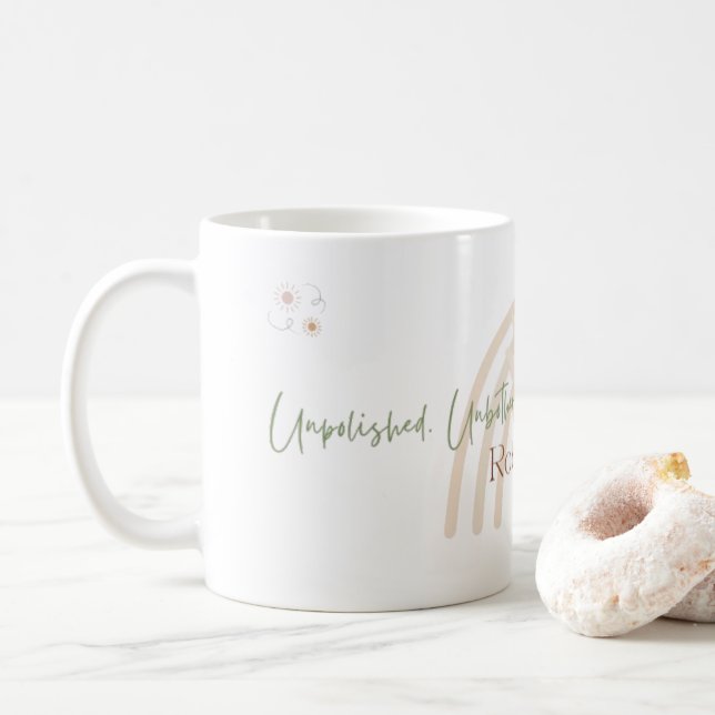 Caneca De Café Possivelmente Mágica Mole De Coração Clássica Cama (Com Donut)