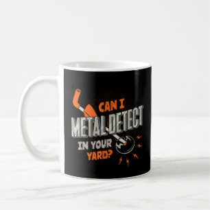 Caneca De Café Posso Detectar Metálica No Detector De Metais De Y