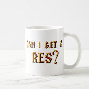 Caneca De Café Posso eu obter um Res?