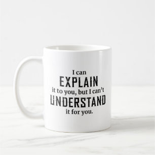 Caneca De Café Posso Explicá-Lo.