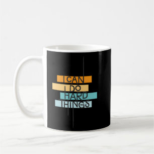 Caneca De Café Posso Fazer Coisas Duros, Citação Inspiracional