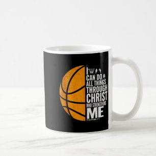 Caneca De Café Posso Fazer Todas as Coisas Através de Cristo Cami