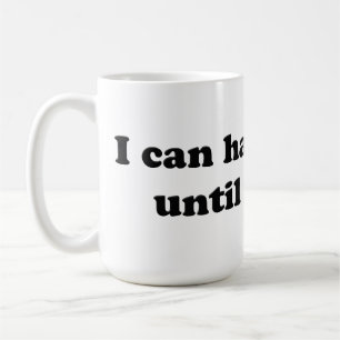 Caneca De Café Posso lidar com a dor até doer