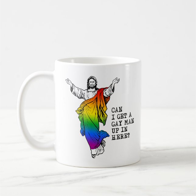Caneca De Café Posso ter um homem gay aqui dentro (Esquerda)