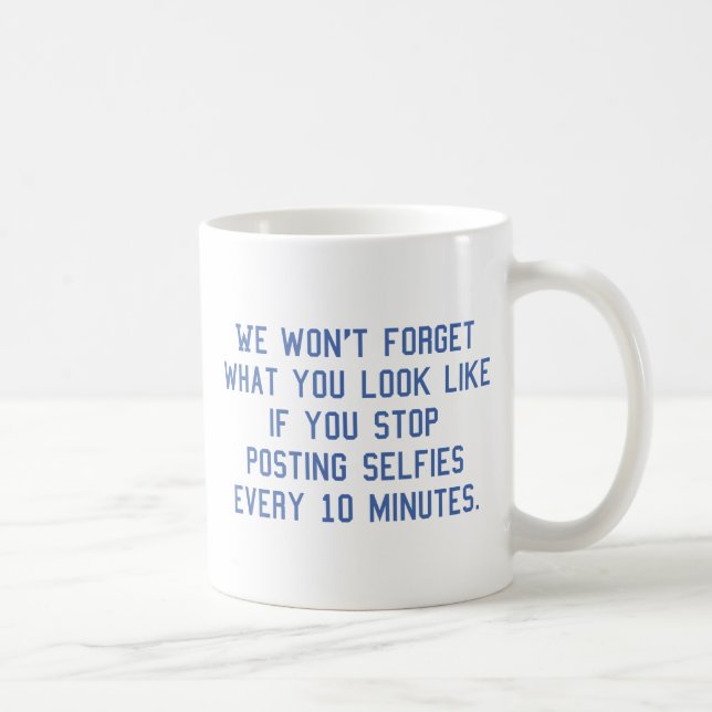 Caneca De Café Postar Selifica a cada 10 minutos (Direita)