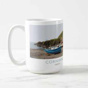 Caneca De Café Poster da estrada de ferro de Cornualha