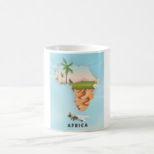 Caneca De Café Poster de viagens África