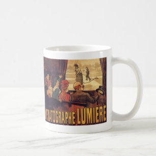 Caneca De Café Poster do cinema de Lumière