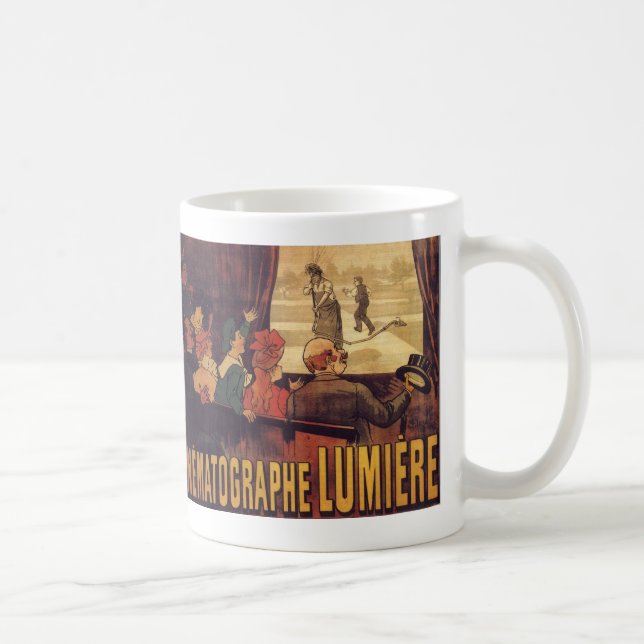 Caneca De Café Poster do cinema de Lumière (Direita)