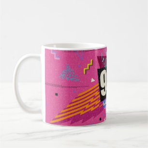Caneca De Café poster dos anos 90 e 80. Adoramos Os Anos 90. Esti