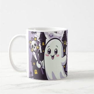 Caneca De Café Poster elegante e alegre com uma guinada